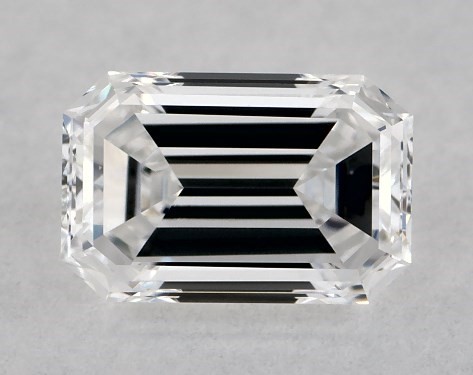 GIA 0.38 Carat D-VS2 Good Cut Emerald Diamond