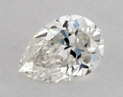 GIA 0.30 Carat J-SI1 Good Cut Pear Diamond