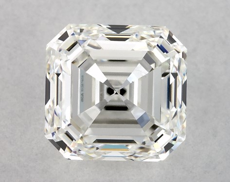 GIA 1.01 Carat H-VS2 Very Good Cut Asscher Diamond