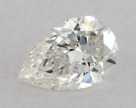 GIA 0.31 Carat H-SI1 Very Good Cut Pear Diamond