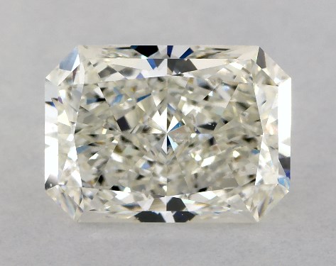 GIA 3.00 Carat J-SI2 Ideal Cut Radiant Diamond
