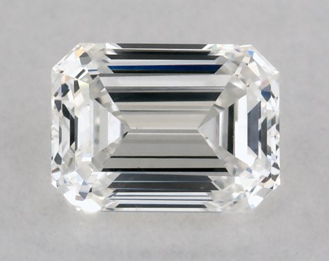 GIA 0.30 Carat F-SI1 Very Good Cut Emerald Diamond