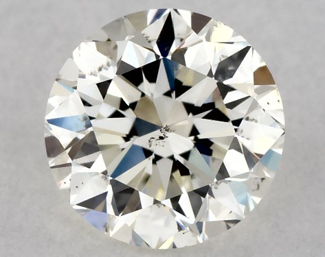 GIA 0.50 Carat K-SI1 Very Good Cut Round Diamond