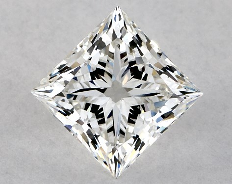 GIA 1.01 Carat G-VS2 Ideal Cut Princess Diamond