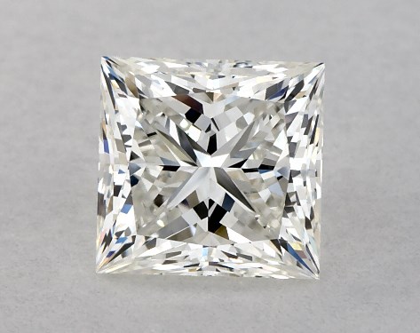 GIA 1.00 Carat H-VVS1 Ideal Cut Princess Diamond