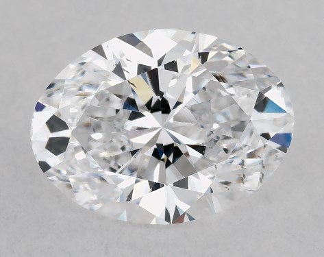 GIA 1.00 Carat D-VS2 Very Good Cut Oval Diamond