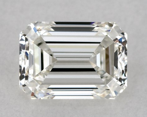 GIA 1.01 Carat H-VS1 Very Good Cut Emerald Diamond