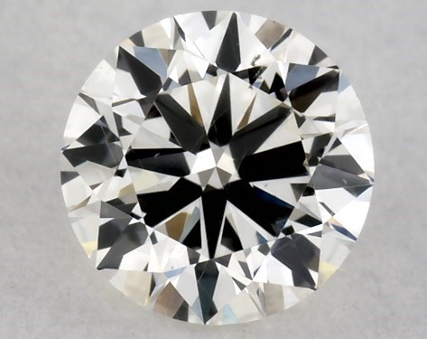 GIA 0.40 Carat J-SI1 Good Cut Round Diamond