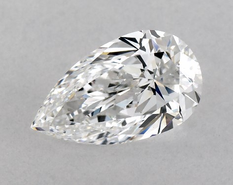 GIA 1.01 Carat D-VS1 Very Good Cut Pear Diamond