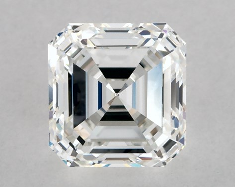 GIA 1.00 Carat H-VS1 Very Good Cut Asscher Diamond