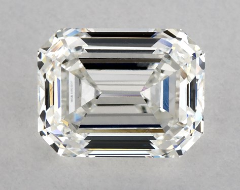 GIA 1.00 Carat G-VS1 Very Good Cut Emerald Diamond