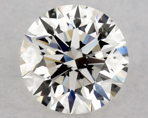 GIA 0.30 Carat H-SI1 Excellent Cut Round Diamond