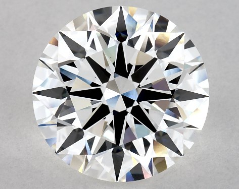 GIA 4.13 Carat F-VS1 Excellent Cut Round Lab-Grown Diamond