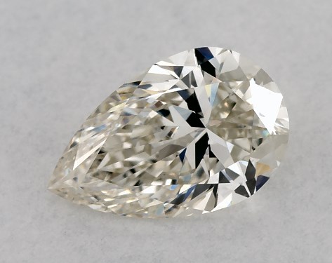 GIA 0.50 Carat K-VS1 Very Good Cut Pear Diamond