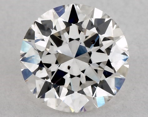 GIA 1.00 Carat H-SI2 Excellent Cut Round Diamond