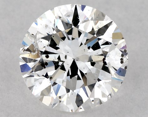 GIA 1.00 Carat D-SI2 Very Good Cut Round Diamond