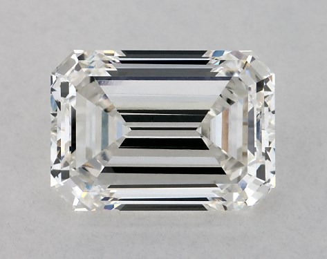 IGI 2.10 Carat F-VS1 Good Cut Emerald Lab-Grown Diamond