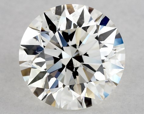 GIA 1.01 Carat H-VS2 Excellent Cut Round Diamond