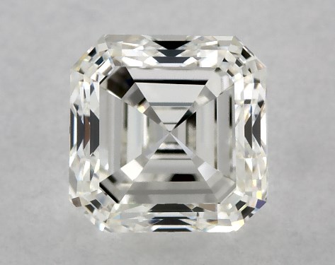 GIA 1.00 Carat H-VS1 Good Cut Asscher Diamond