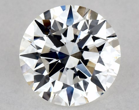 GIA 1.00 Carat H-VS1 Very Good Cut Round Diamond