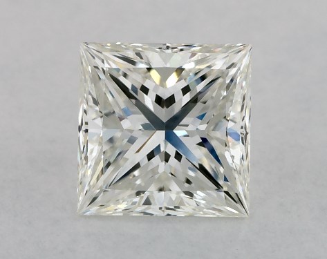 GIA 1.01 Carat H-VS2 Ideal Cut Princess Diamond