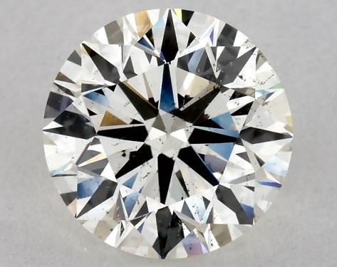 GIA 2.00 Carat K-SI2 Excellent Cut Round Diamond