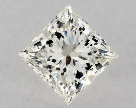 GIA 1.00 Carat K-SI2 Ideal Cut Princess Diamond