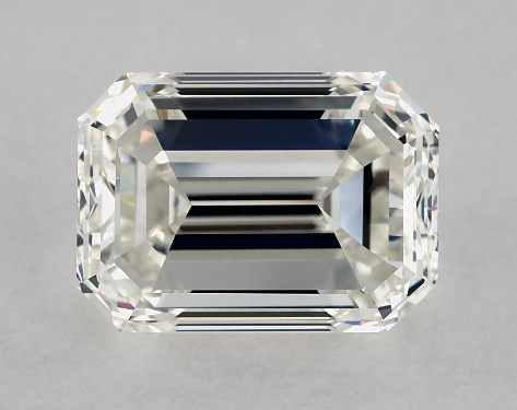 GIA 4.00 Carat K-VVS2 Good Cut Emerald Diamond