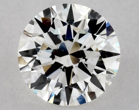 GIA 1.00 Carat H-VS2 Excellent Cut Round Diamond