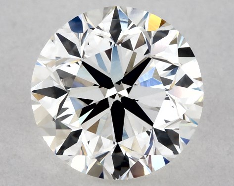 GIA 1.00 Carat H-VS2 Very Good Cut Round Diamond