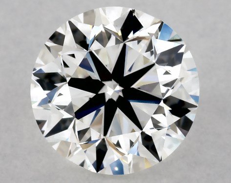 GIA 1.00 Carat H-VS1 Very Good Cut Round Diamond