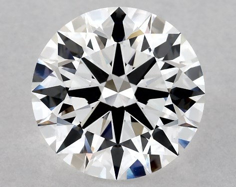 GIA 3.17 Carat F-VS1 Excellent Cut Round Lab-Grown Diamond
