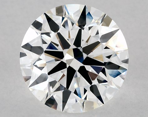 GIA 4.11 Carat F-VS1 Excellent Cut Round Lab-Grown Diamond