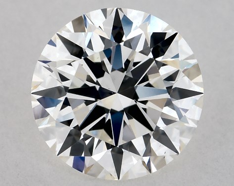 GIA 1.09 Carat H-VS1 Excellent Cut Round Diamond
