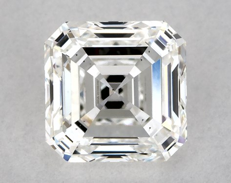 GIA 1.02 Carat H-VS2 Very Good Cut Asscher Diamond