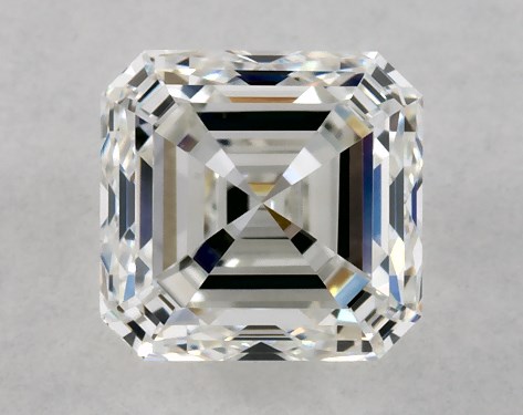GIA 1.01 Carat H-VS2 Very Good Cut Asscher Diamond