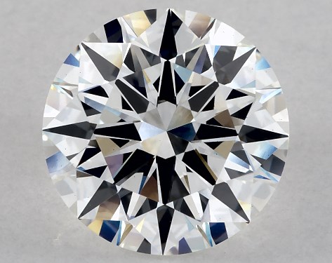 GIA 3.05 Carat F-VS1 Excellent Cut Round Lab-Grown Diamond