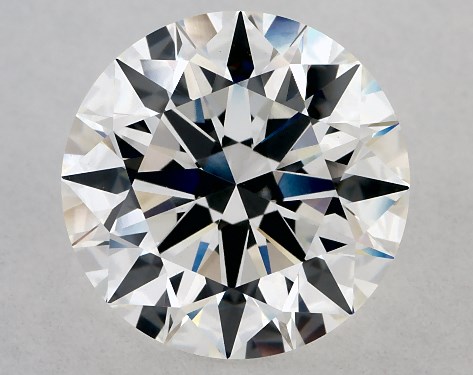 GIA 3.17 Carat F-VS1 Excellent Cut Round Lab-Grown Diamond