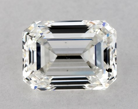 GIA 1.00 Carat G-VS2 Very Good Cut Emerald Diamond
