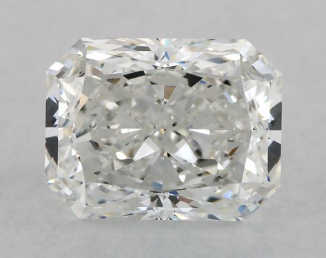 GIA 1.01 Carat H-VVS2 Ideal Cut Radiant Diamond