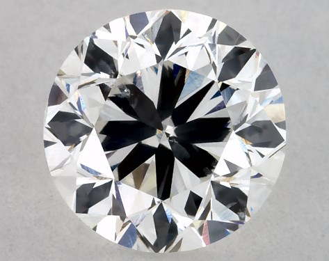 GIA 1.00 Carat F-SI2 Very Good Cut Round Diamond