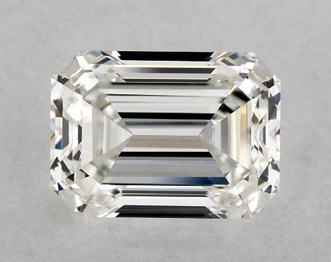 GIA 1.00 Carat G-VVS2 Very Good Cut Emerald Diamond