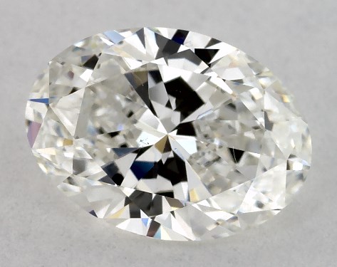 GIA 1.00 Carat H-VS2 Ideal Cut Oval Diamond