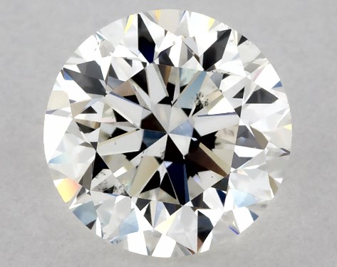 GIA 0.80 Carat H-SI1 Very Good Cut Round Diamond