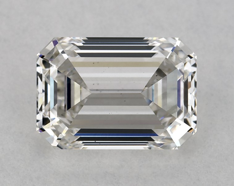 1.54 carat emerald diamond, G VS1
