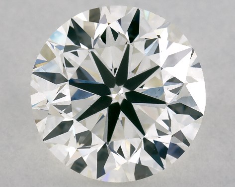 GIA 1.00 Carat I-VS2 Very Good Cut Round Diamond