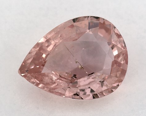 2.27 Carat Pear Natural Pink Sapphire