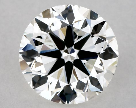 GIA 1.00 Carat H-VS2 Very Good Cut Round Diamond