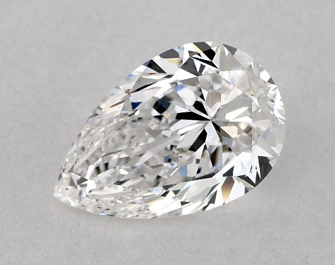 GIA 1.00 Carat E-VS1 Very Good Cut Pear Diamond