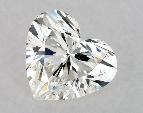 GIA 1.01 Carat H-VS2 Ideal Cut Heart Diamond